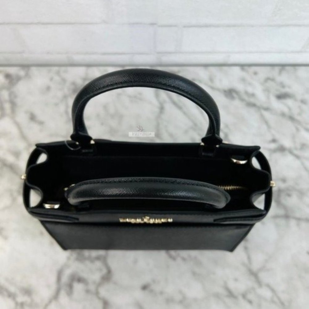 Kate Spade Staci Black Small Satchel Crossbody - Picture 6 of 11